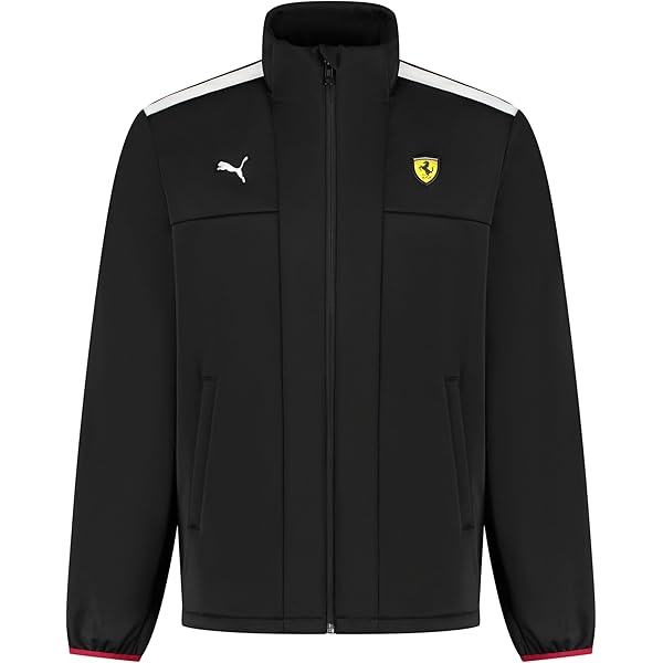 PUMA Scuderia Ferrari - Softshell Jacket - Men - Black - Size: XS